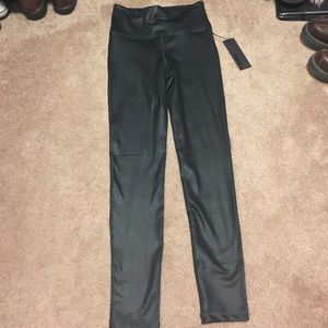 Foiled leggings
